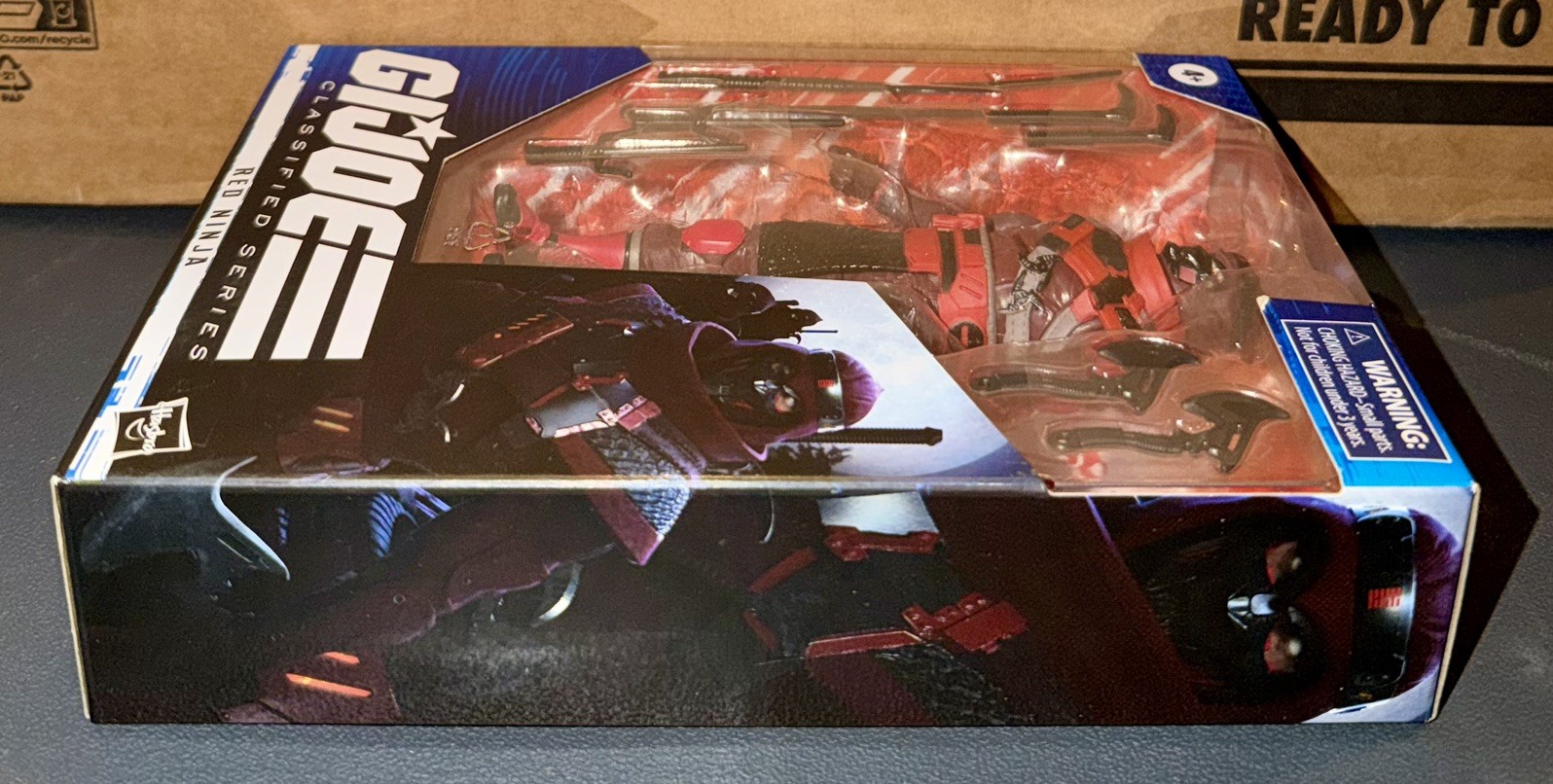 Hasbro GI Joe Classified Series COBRA Red Ninja 08 Action Figure NIB | eBay