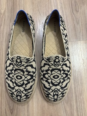 Rothy's Women s The Cruiser Loafers In Espresso Bloom Size 11.5