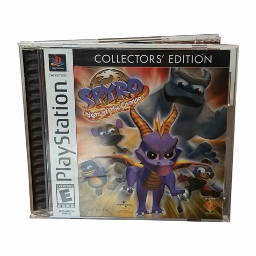 Spyro Year Of The Dragon Collectors Edition (Sony PlayStation 1 PS1) CIB Tested