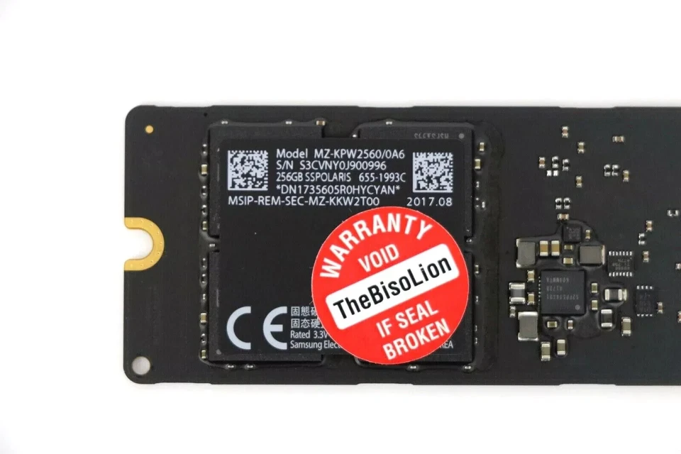 Apple iMac MacBook Pro Mac Pro Samsung 256 GB SSPolaris NVMe PCIe SSD 655-1993 - Bild 3 von 4