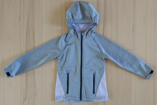 Softshell Jacke in Größe 134, Farbe GRAU-ROSA, ACTIVE TOUCH KIDS 100% Polyester - Bild 2 von 13
