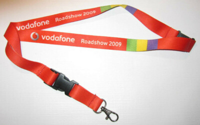Vodafone Roadshow 2009 Schlüsselband Lanyard NEU (T90)