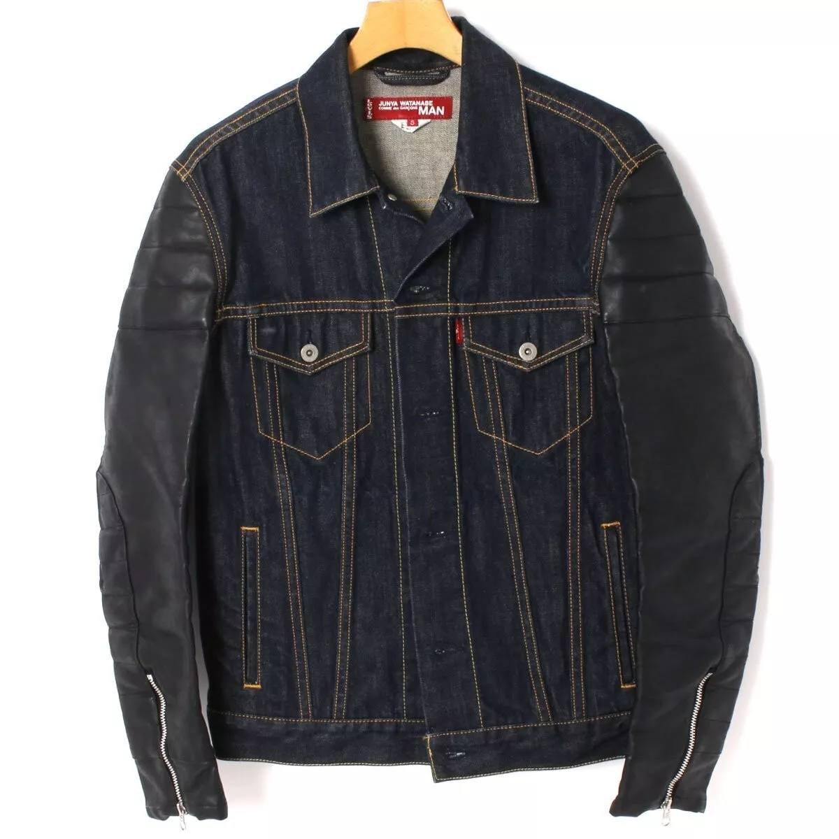 Levis × JUNYA WATANABE COMME des GARCONS MAN denim jacket sizeS WS-J205