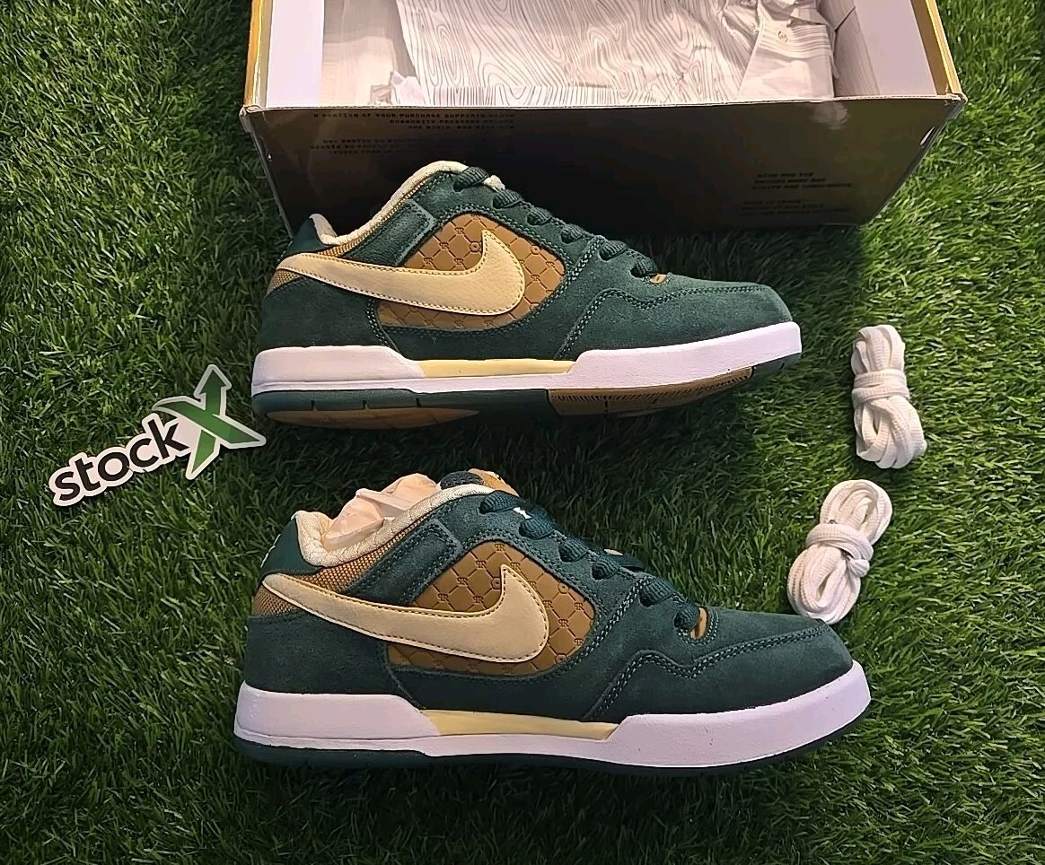 Nike Sb Paul Rodriguez 2 Zoom Air Black Gold 2008 Size 7