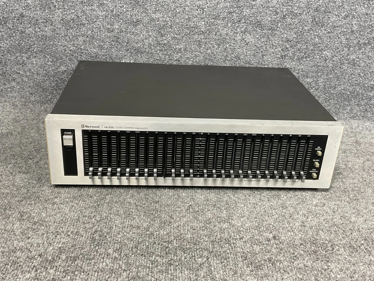 Sherwood EQ-200 Vintage Stereo 12 Band Graphic Equalizer | eBay