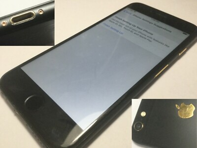 Apple iPhone 6 - 128GB - Custom 24K Gold Black Matte (Unlocked
