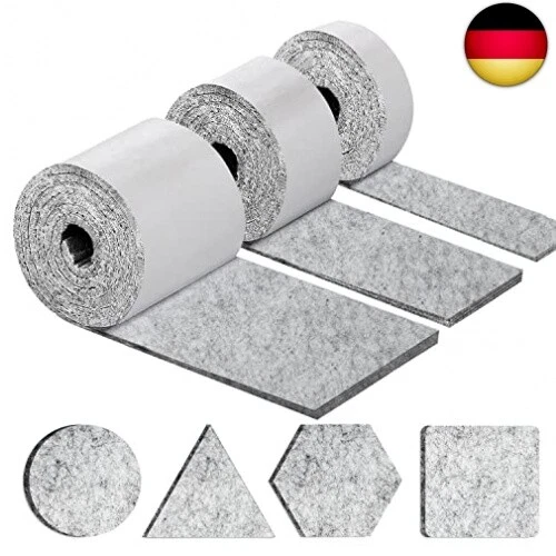 shinfly Filzgleiter Selbstklebend 4mm Dicker, Filz Selbstklebend - Bild 1 von 7