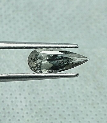 Cts Rare Ziosite Grey Colorr/ Tanzanite Pear Loose Gemstones