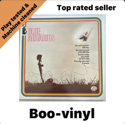 Blue Aquarius : Blue Aquarius - US Vinyl LP 1973 - GTS-2725 Rock Vg+ / Vg+