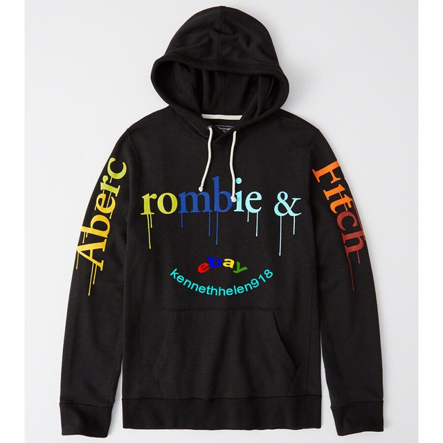 abercrombie rainbow hoodie