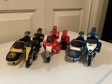 Power Rangers Battle Bike Power Cycle Lot of 3 MMPR 1993 No Figures