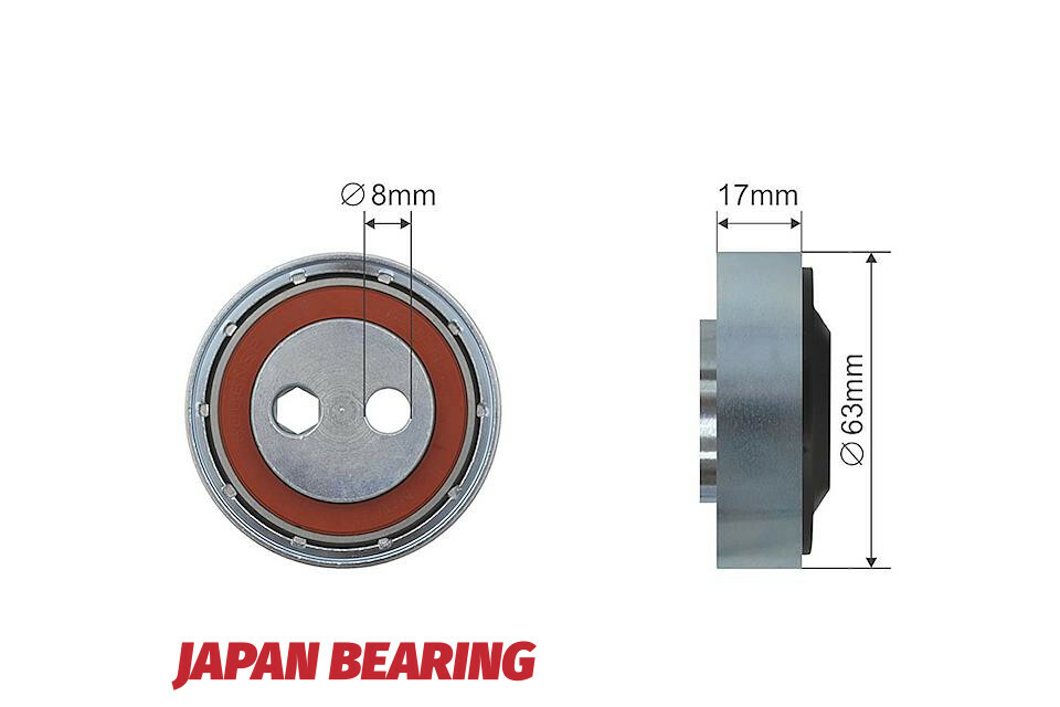 Belt Tensioner Tension Arm Tension Roller For Audi A4 97- VW Passat 1997-