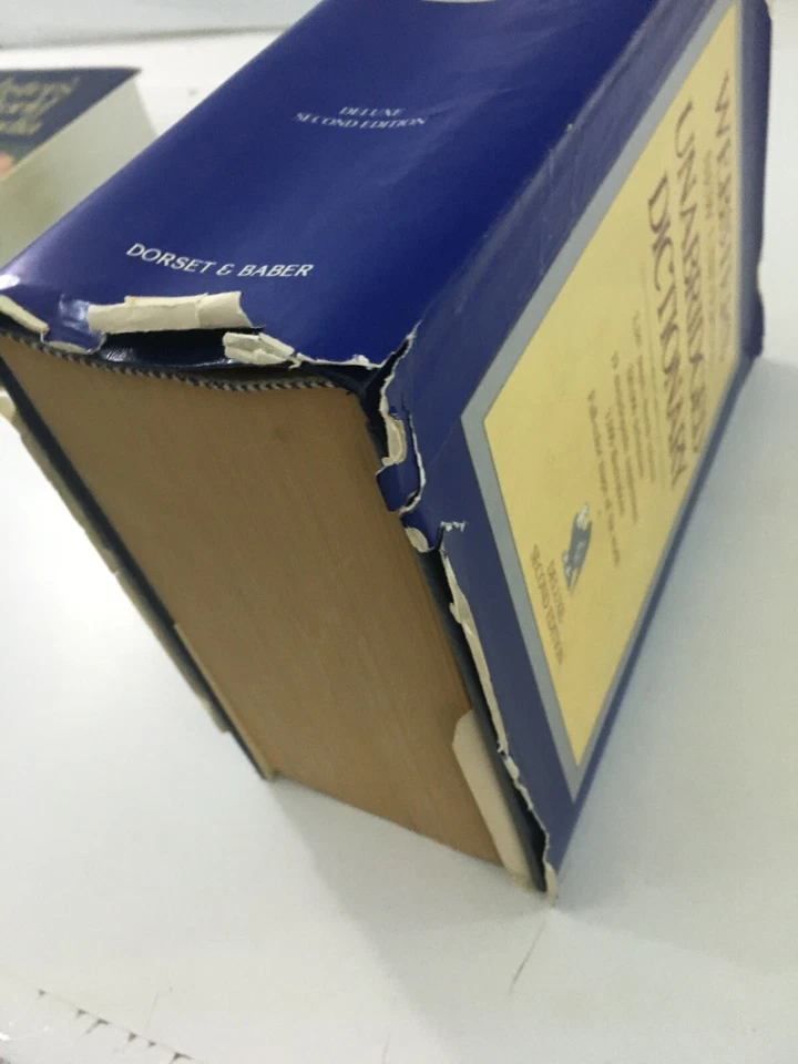 Webster's New Universal Unabridged Dictionary (Hardcover, 1983, Dust Jacket) - Image 4 of 4