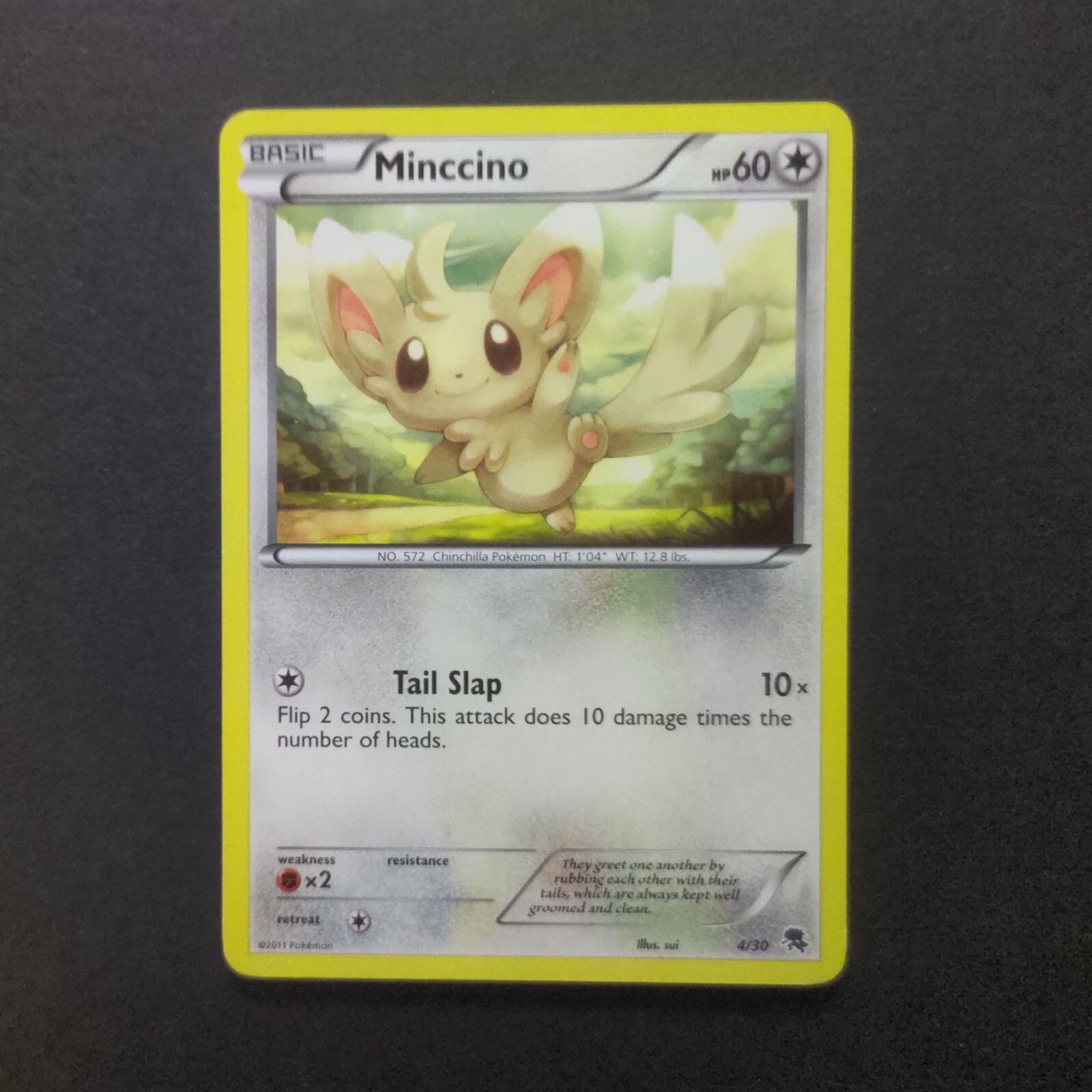 Pokemon Card TCG: Minccino 4/30 - BW Trainer Kit - Zoroark