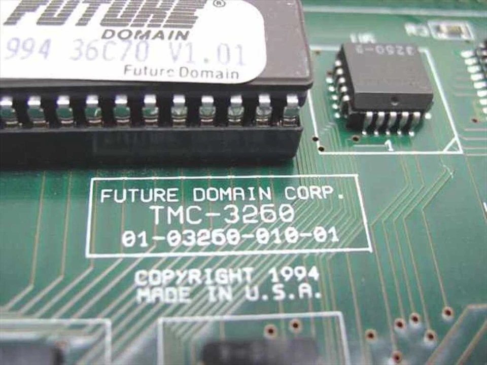 Future Domain TMC-3260 PCI SCSI Host Adapter 01-03260-010-01 - Image 3 of 4