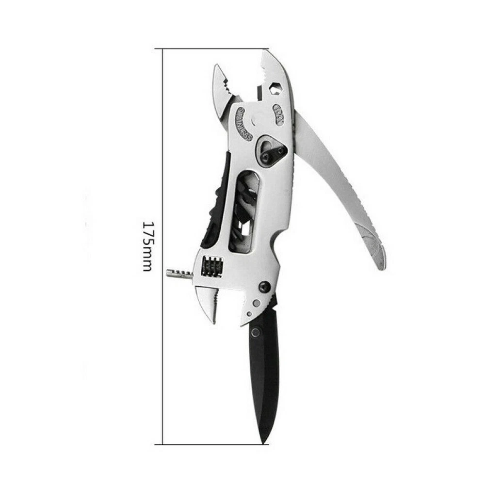 Multi Tool Pliers Portable Outdoor Survival Compact Folding Pocket Screwdriver