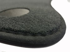 Premium Fahrermatte  für Mercedes E-Klasse W211 Bj.02-08 Velours Schwarz 1 Tlg