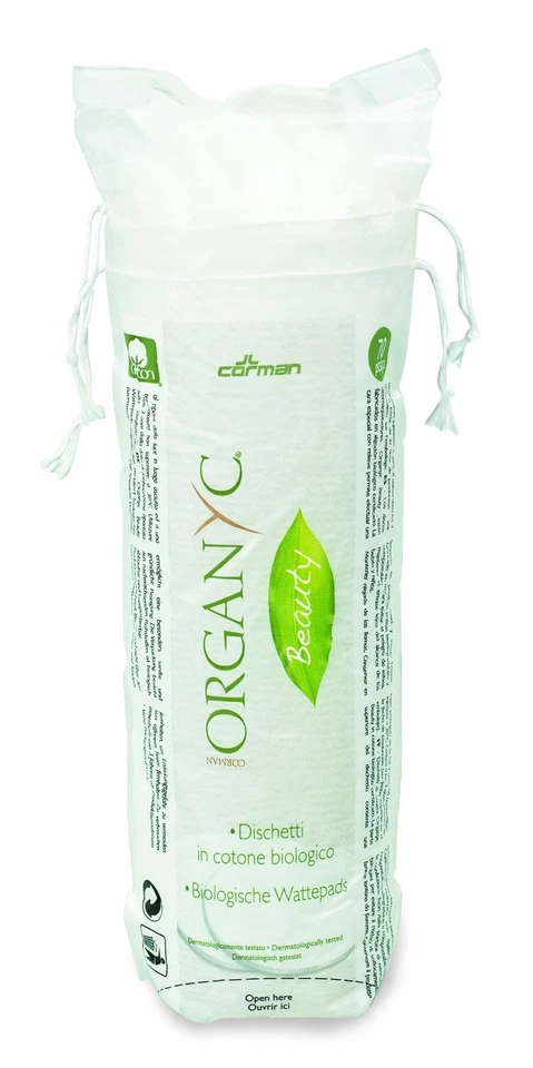 PURAL VERTRIEBS GMBH Organyc Wattepads aus Bio-Baumwolle 70 Stück