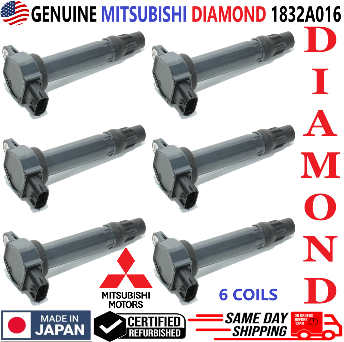 GENUINE Ignition Coils For 2007-2020 Mitsubishi Lancer