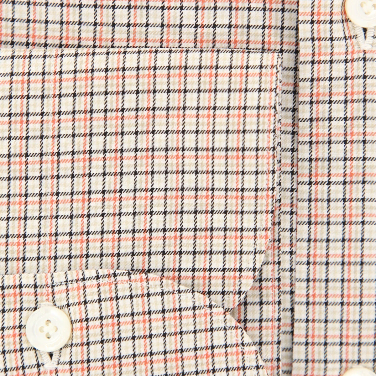 OFF WHITE Camicia a quadri Finamore Napoli Off White Extra Slim (2018022324)