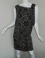 New Women BCBGeneration Multi-Color Sleeveless Cocktail Work Dress Size M NWT