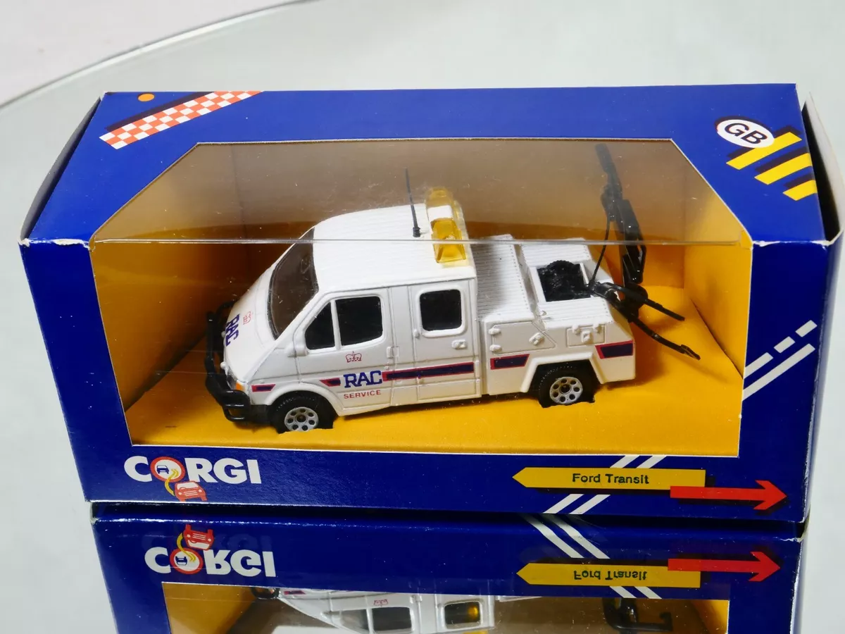 Corgi N C674 2 Ford Transit Rac Recovery Truck Tow Truck New IN Box 1986