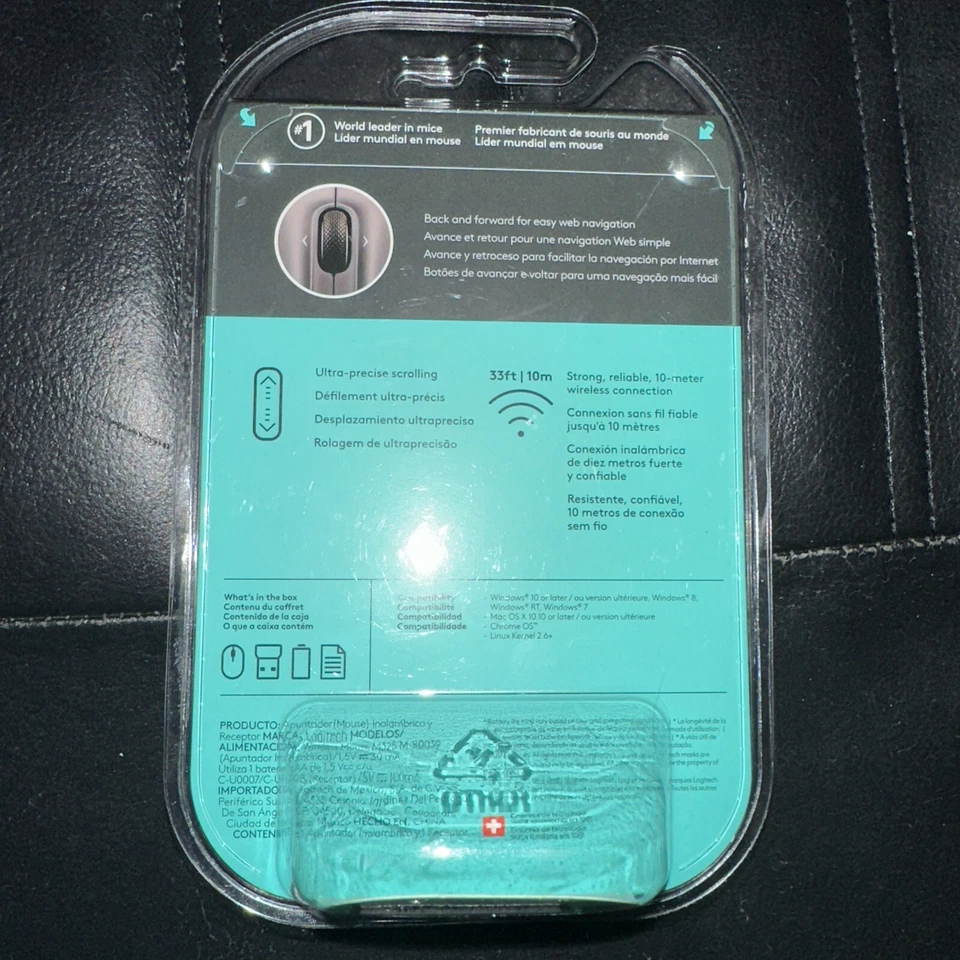 Logitech Compact Wireless M325 Mouse (Silver)BRAND NEW - Image 2 of 4