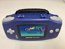 Vintage 2002 Nintendo Gameboy Advance Purple Hard Shell Carrying Case Only