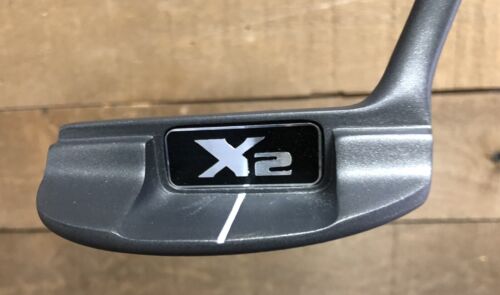 USED Left Handed Men Black Putter Integra X2 Putter Oversized Grip 35" 3208-H8NK - Picture 4 of 10