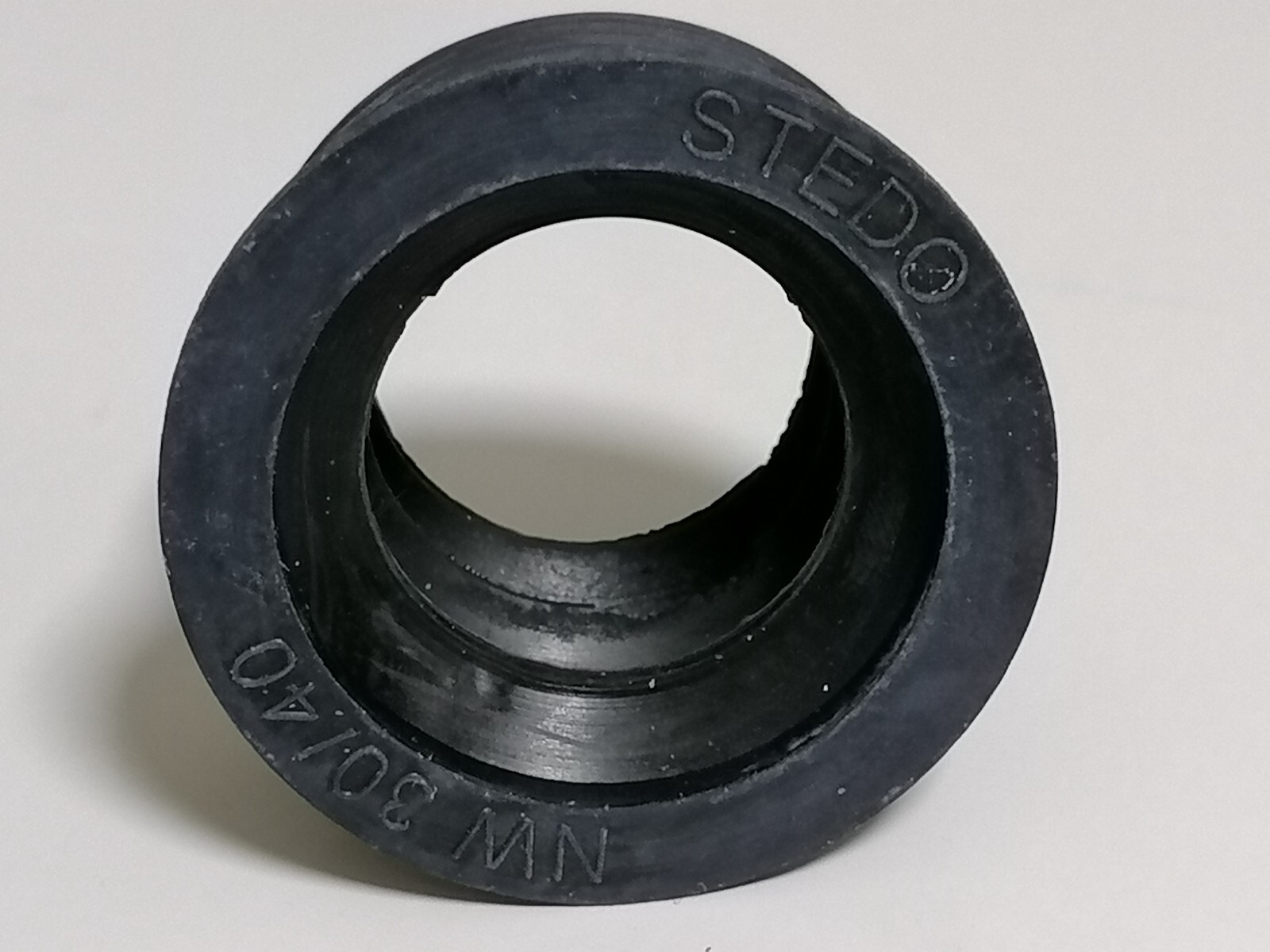 2 Stück Siphon Dichtung 50/40 Mm - Gummi Adapter Für Abflussrohre