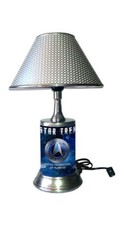 Star Trek UFP Lamp Table Lamp with Shade Desk Light Room Decor