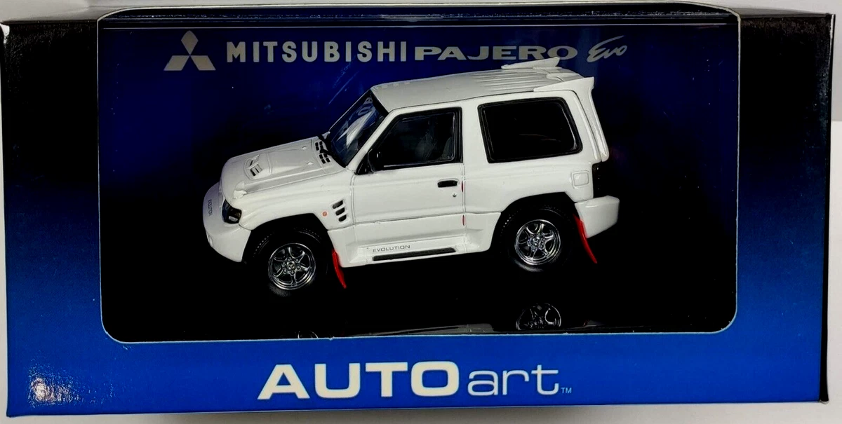 Auto Art 1/43 Modifié - Mitsubishi Pajero Evolution - Livrée Pompiers - Très Bon état