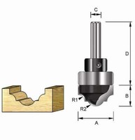 Ent 12980 Classic FräSer Hw Mit Kugellager Am Schaft Ø 8 Mm - Schaft 8 Mm