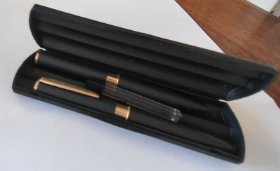 Schreib - Set mit Box  Bleistift plus Ersatzminen, Breitkugelschreiber-Mine neu