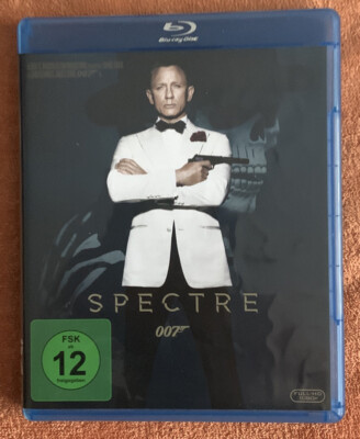 Blu-Ray Film Spectre James Bond 007 -  Daniel Craig  (DVD 2016) neuwertig