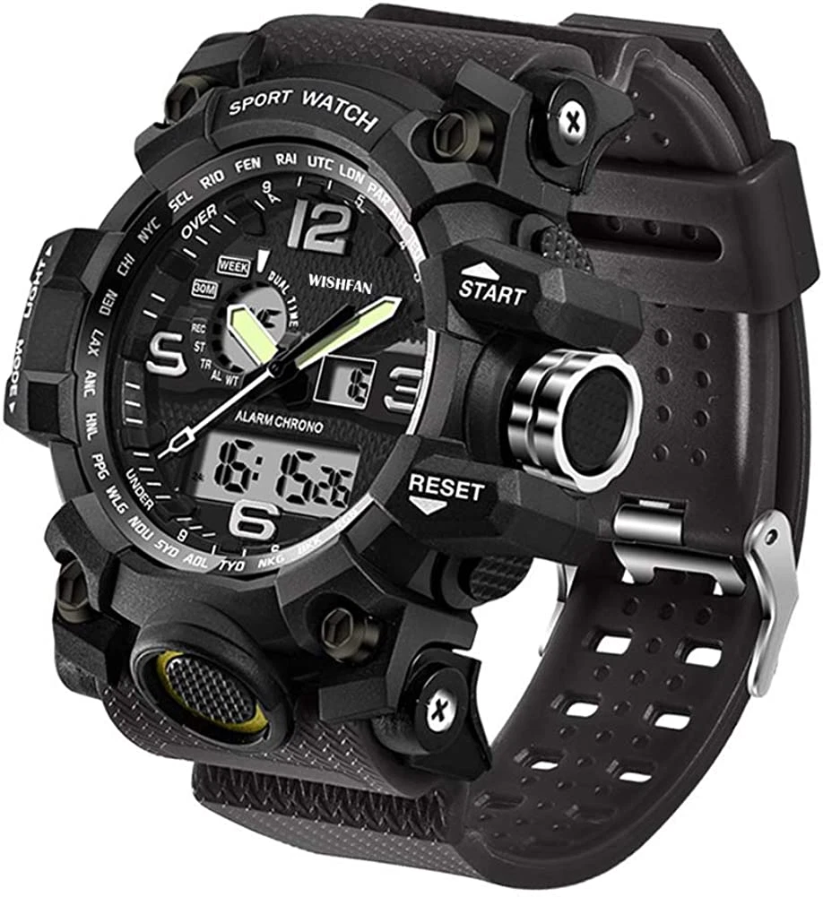 Deportivo De Buceo Reloj Para Hombre Relojes Cuarzo Reloj Militar Reloj  Watch