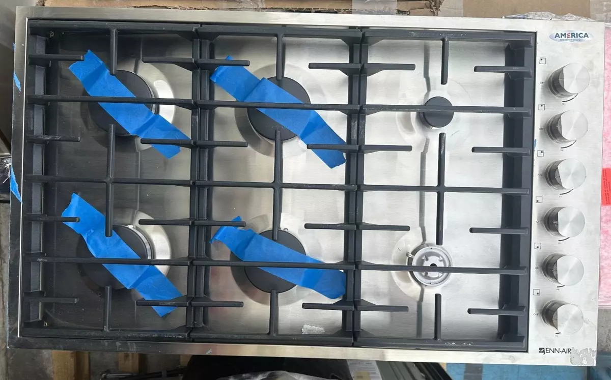 Jenn air 36 gas cooktop deals