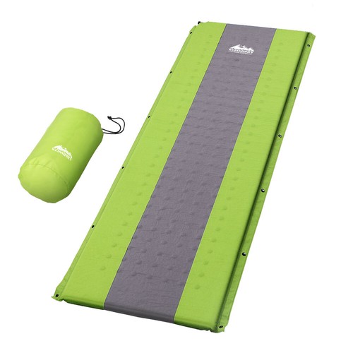 Weisshorn Self Inflating Mattress Camping Sleeping Mat Air Bed Pad Single Green - Picture 8 of 8