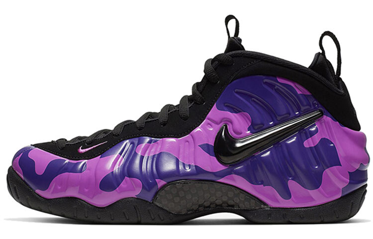 Size 9.5 - Nike Air Foamposite Pro Purple Camo for sale  display picture 2