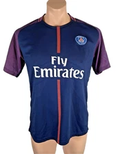 ICI C'est Fly Emirates Paris Saint-German Soccer Blue Jersey YOUTH XXL