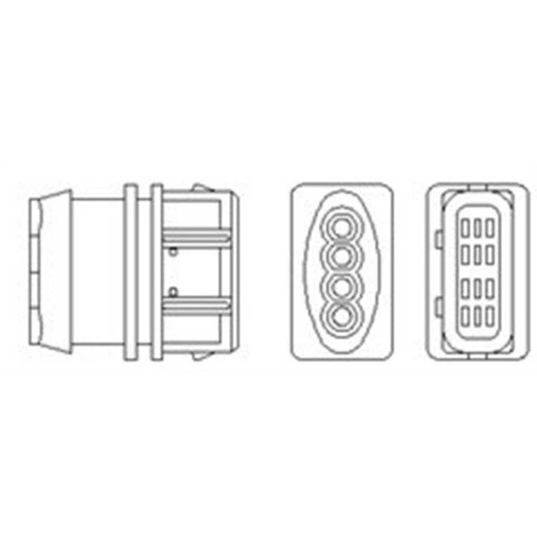 Magneti Marelli Lambdasonde Regelsonde FüR Volvo V40 Kombi 1.8 2.0 1.6-image