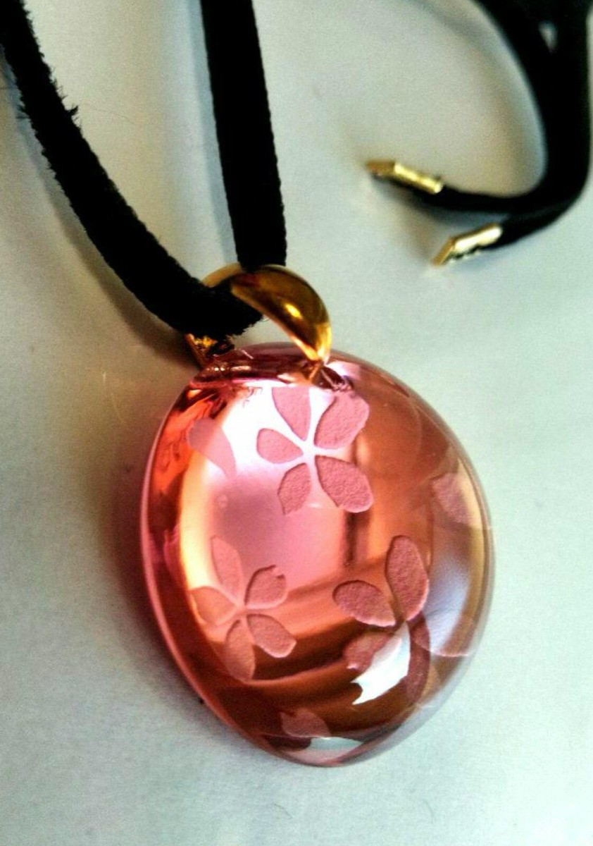 Baccarat 桜　ペンダント BACCARAT Choker Pendant Sakura Limited Edition Cherry Blossom From