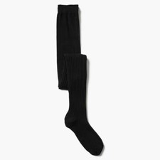 NWT Gymboree Girls Tights Black Ribbed sizes 3,4,5/6,7/8,10/12,14