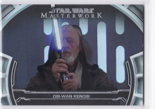 2019 Star Wars Masterwork Rainbow Foil Defining Moments #5 Obi-Wan Kenobi /299 - 第 1/1 張圖片