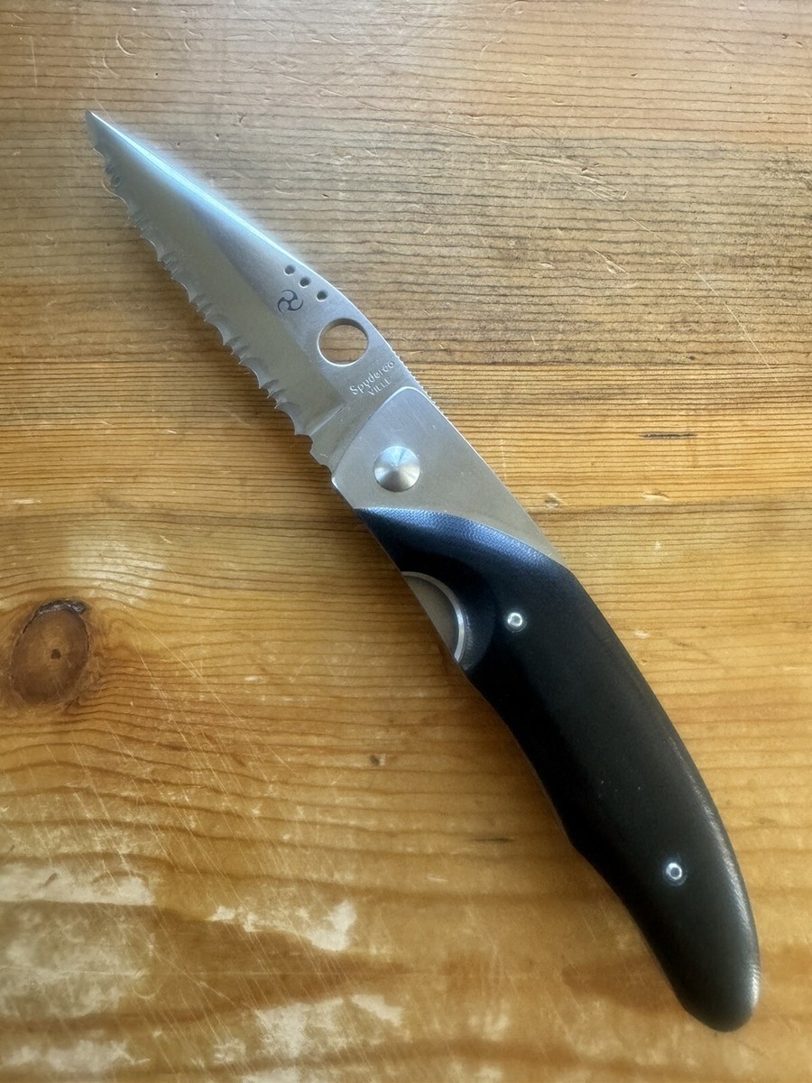 Vntg. Spyderco Viele C42S - VG-10 Steel Made In Japan | eBay