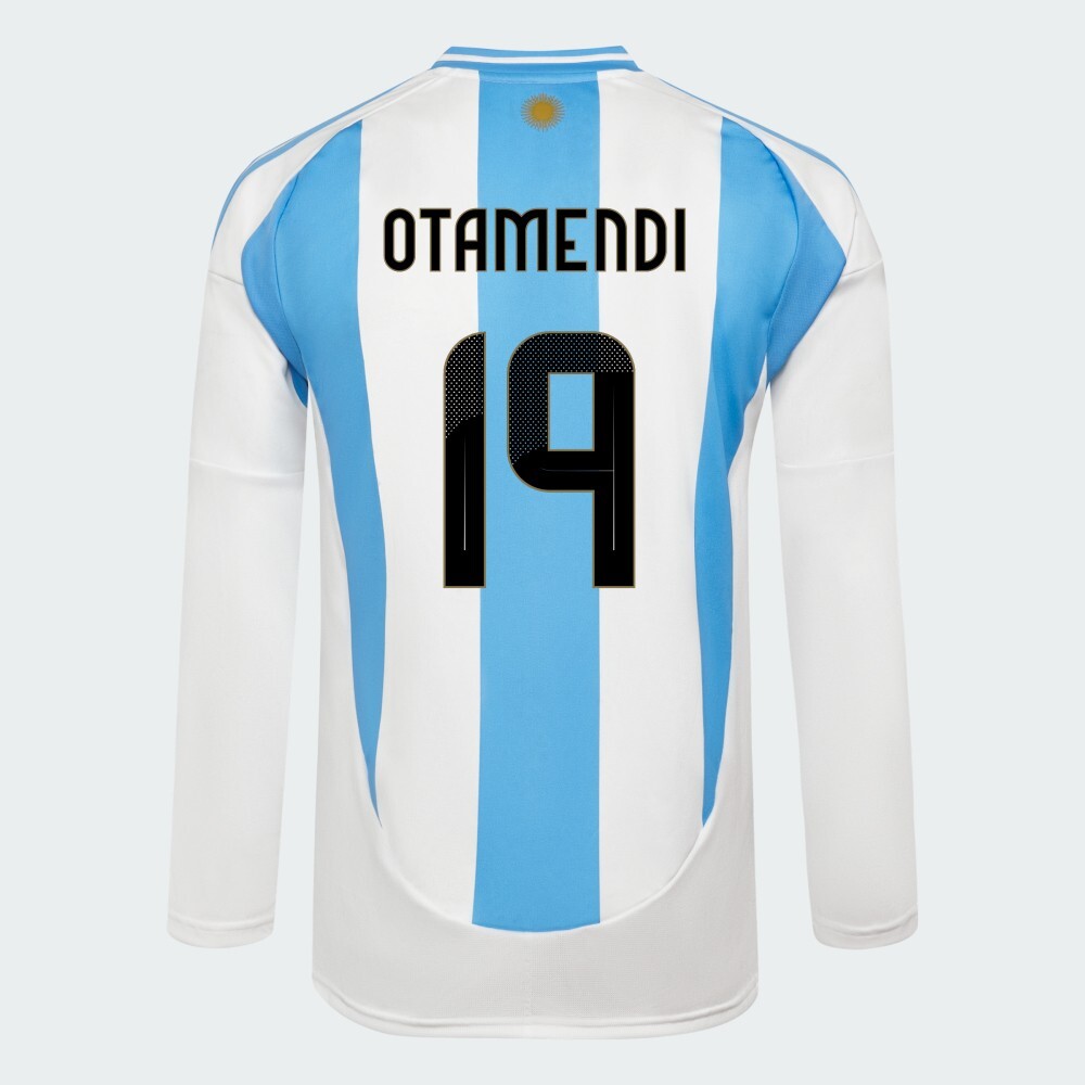 ウェア Argentina  National Team Uniform LS Argentina National Team 24 Home Long Sleeve Jersey - Adidas IP8402