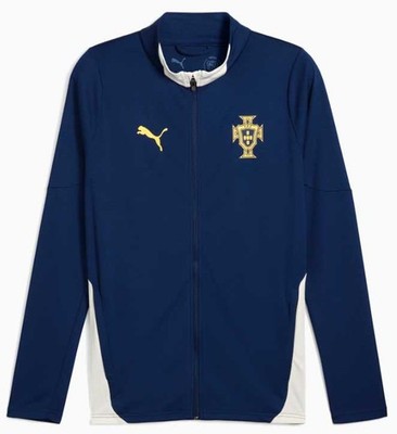 Puma FPF Portugal Training Jacket Navy Portugal Sports Jacket Em WM Gr.S-3XL