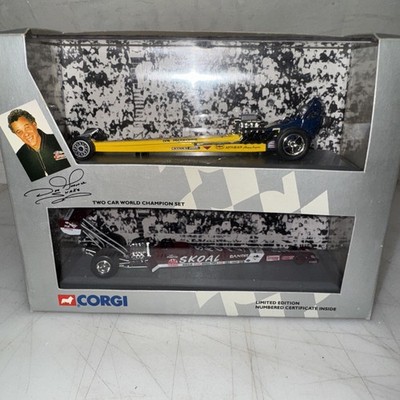 CORGI - Limited Edition 25th Anniversary DON PRUDHOMME 2 Car Set- RTC1903