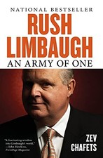 RUSH LIMBAUGH: AN ARMY OF ONE By Ze'ev Chafets **BRAND NEW**