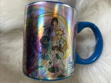 Sailor Moon Shiny Holographic Rainbow Coffee Mug 20 oz Just Funky Pen Cup